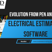 evolution from pen and paper to electrical estimating software