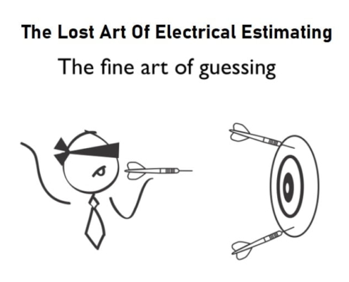 Lost art of estimating