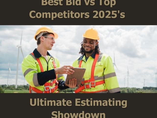 Best Bid vs Competitors: 2025 Ultimate Estimating Showdown