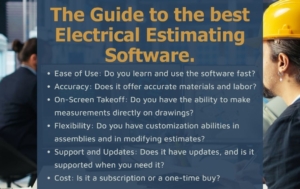 The Guide to the best Electrical Estimating Software.