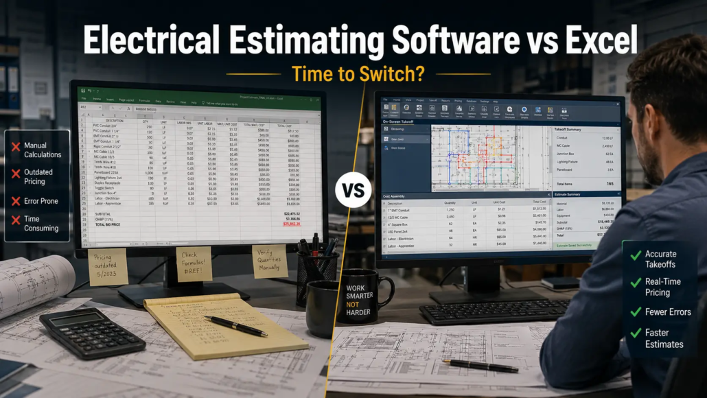 Electrical Estimating Software vs Excel