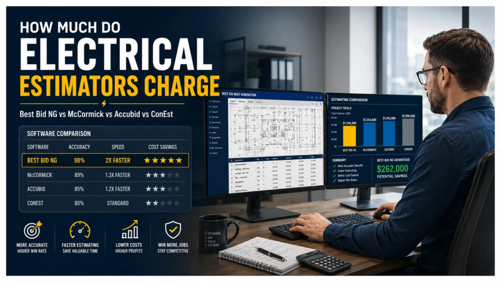 How Much Do Electrical Estimators Charge for electrical bids