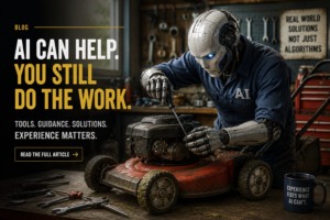 Ai can help but you still do the work