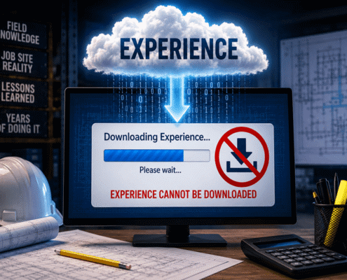 A computer screen showing a download progress bar labeled 'Experience' and a message stating 'Experience cannot be downloaded'.
