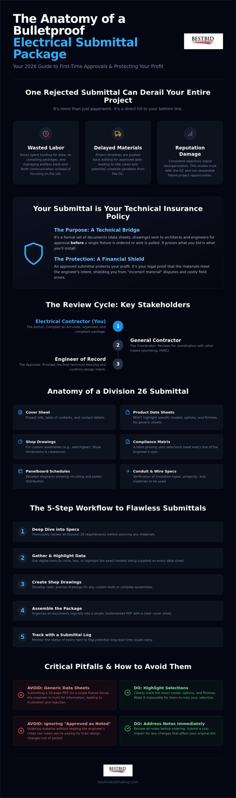 How to Create an Electrical Submittal Package: The 2026 Professional Guide
