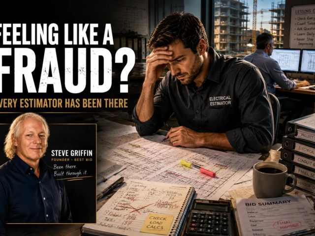 The First Time I Felt Like a Fraud, Imposter Syndrome in Electrical Estimating