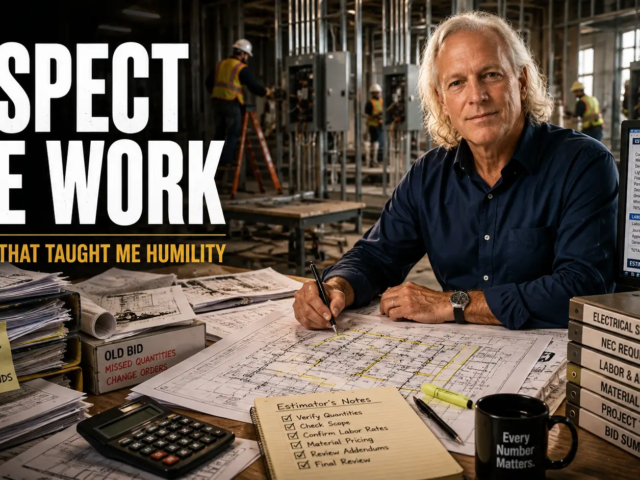 Why Estimators Must Respect the Work | Steve Griffin