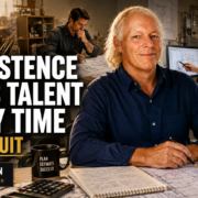 Steve Griffin sharing lessons about persistence in electrical estimating