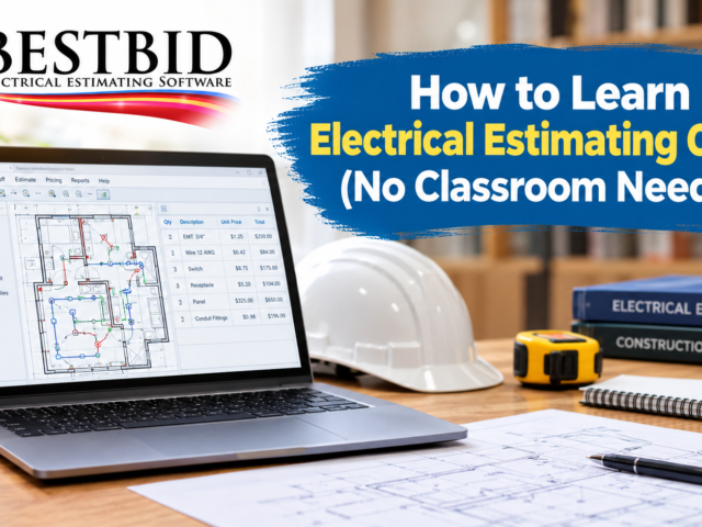 How to Learn Electrical Estimating Online (No Classroom Needed)