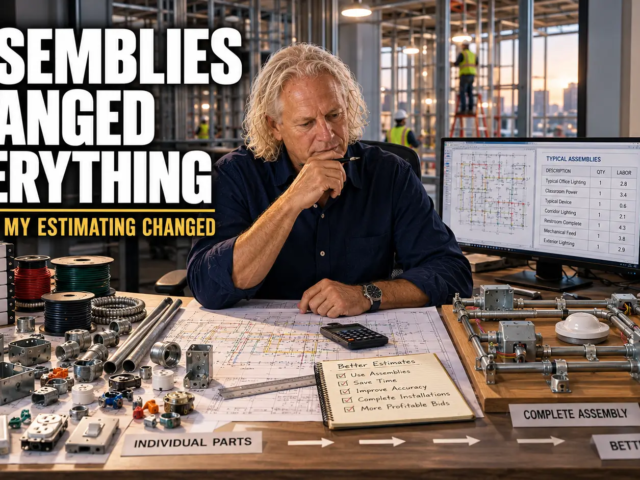 How Electrical Estimating Assemblies Changed My Approach | Steve Griffin